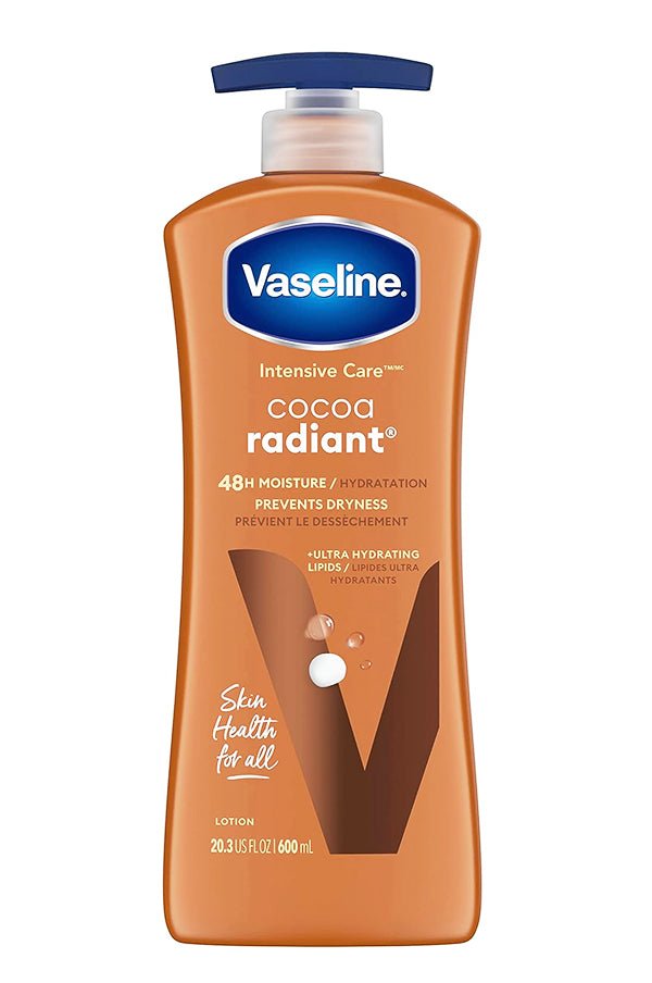 Vaseline Cocoa Radiant Lotion (600 Ml) - Braids and Wigs