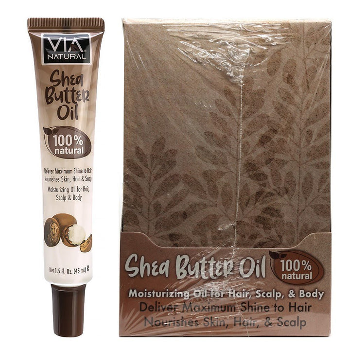 Via Natural Shea Butter Oil Treatment Tube - Braids and Wigs