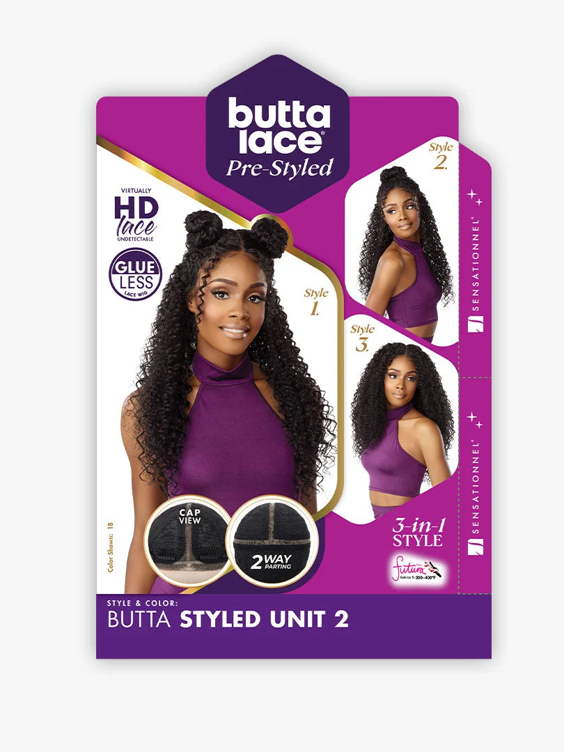 Sensationnel Butta Pre-styled Lace Front Wigs - Butta Pre-Styled Unit 2