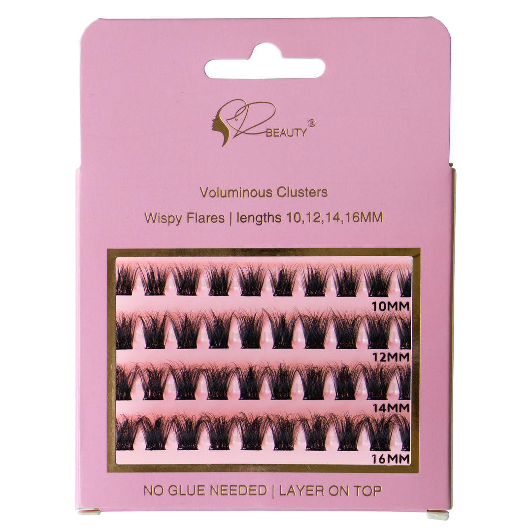 Rd Beauty - Voluminous clusters no glue needed (Wispy Flares)