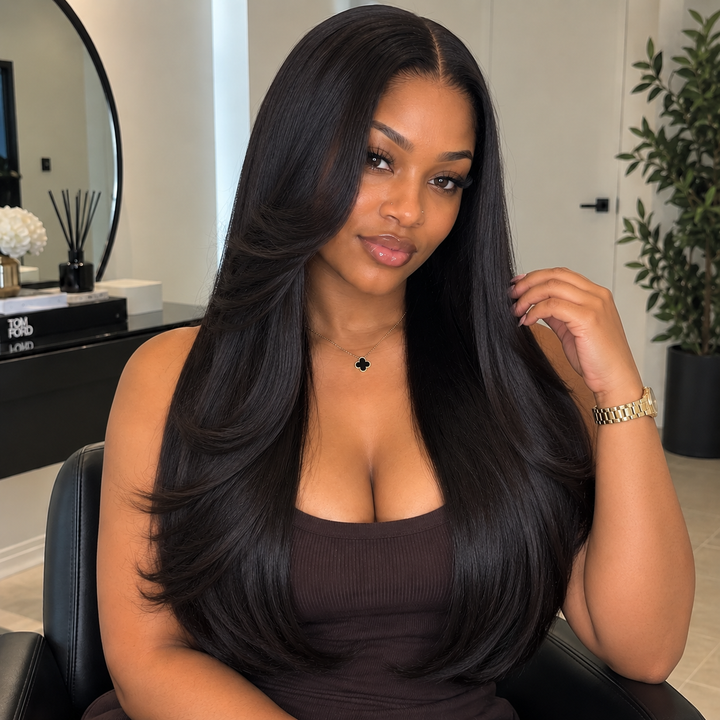 Luxury Virgin Human Hair Bundle – Bone Straight