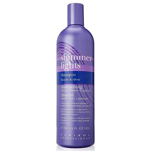 Clairol Shimmer Lights Shampoo Blonde & Silver - Braids and Wigs