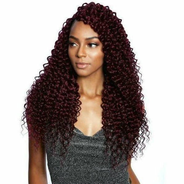Mane Concept Afri - Naptural Faux Remi Cb 3X Deep Bay Curl 18" Cbe302 - Braids and Wigs