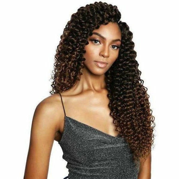 Mane Concept Afri - Naptural Faux Remi Cb 3X Deep Bay Curl 18" Cbe302 - Braids and Wigs