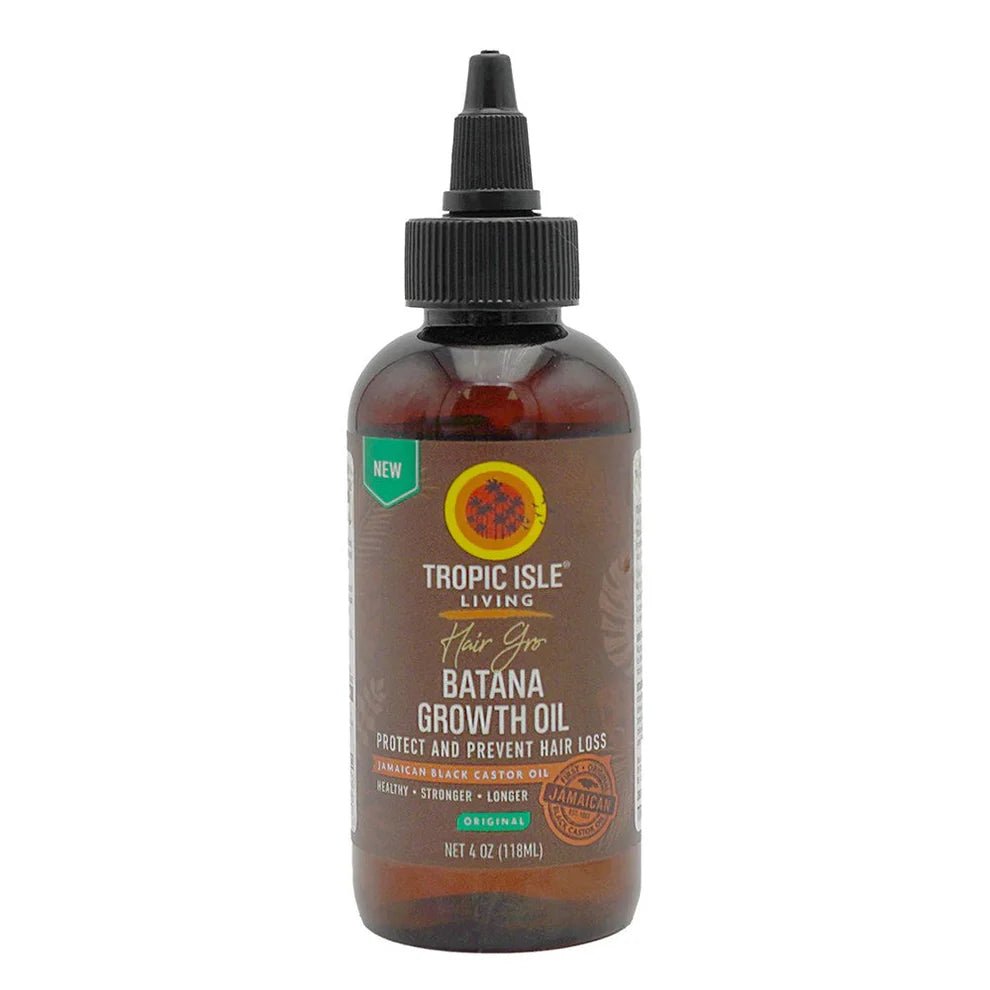 Tropic Isle Living Batana Hair Growth Oil Light Blend (4oz) - Braids and Wigs