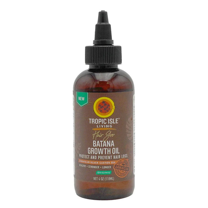 Tropic Isle Living Batana Hair Growth Oil Light Blend (4oz) - Braids and Wigs