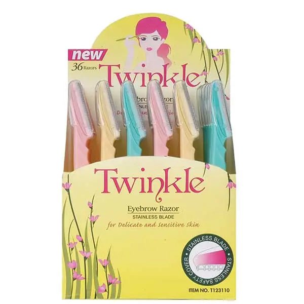 Twinkle Regular Eyebrow Razor T123110 - Braids and Wigs
