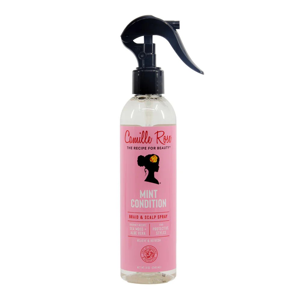 Camille Rose Mint Condition Braid & Scalp Spray (8oz) - Braids and Wigs