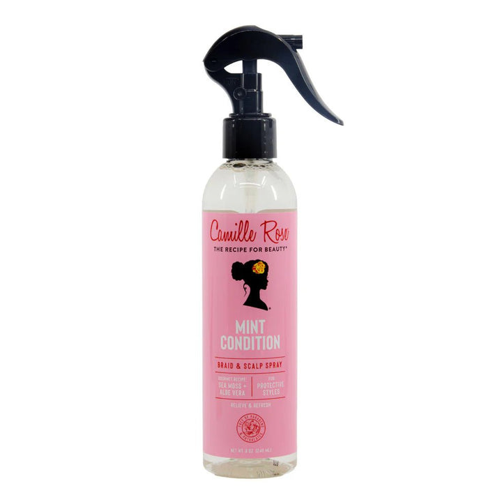 Camille Rose Mint Condition Braid & Scalp Spray (8oz) - Braids and Wigs