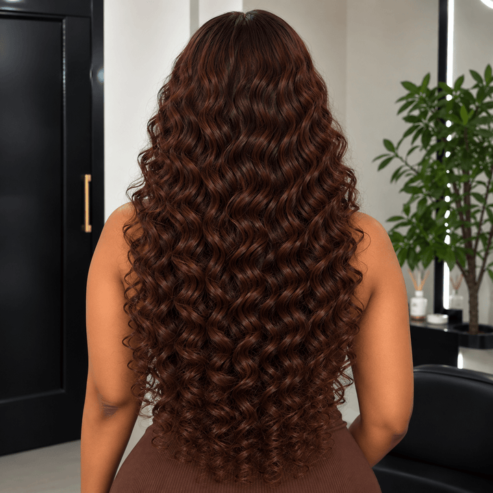 Luxury Human Hair Wig Raw 5x5 Hair 28" Curly - Braids and Wigs