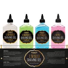 Black Ice Premium 24K Gold Shaving Gel - 8Oz - Braids and Wigs