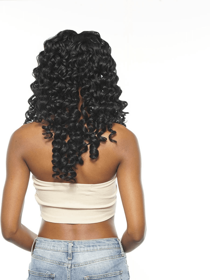 Sensationnel Textured Clip - Ins Weave Curls Kinks N Co Wild One 14" (9Pcs) - Braids and Wigs