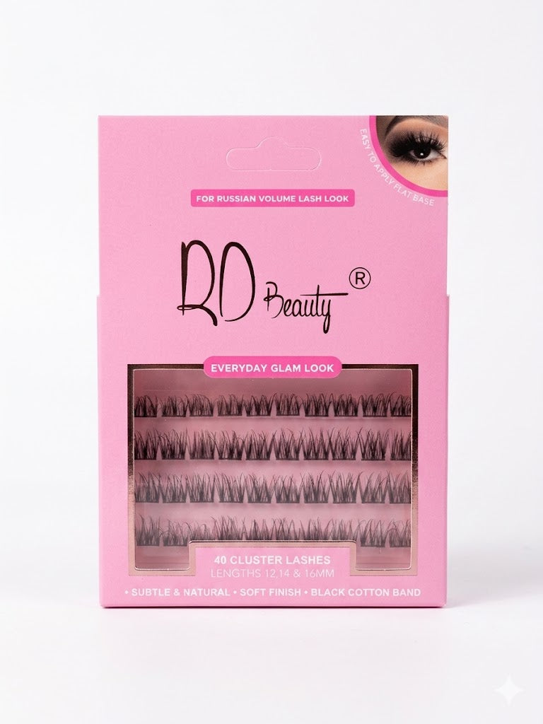 Rd Beauty 40 Cluster Lashes [Fluffy]