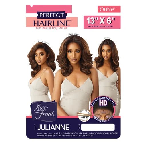 Outre Perfect Hairline Synthetic HD Lace Wig - Julianne - Braids and Wigs