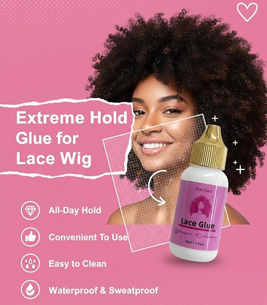 Melted Lace Glue (30 Ml) - Braids and Wigs