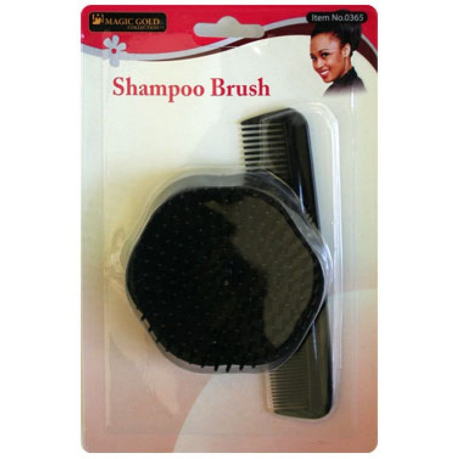 Magic Gold Shampoo Brush with Comb