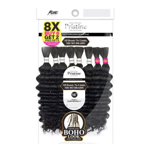Mane Concept Pristine Hh Boho Look 8X Deep Wave