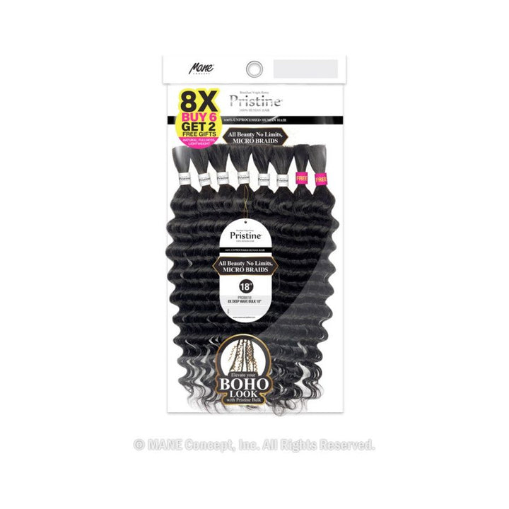 Mane Concept Pristine Hh Boho Look 8X Deep Wave