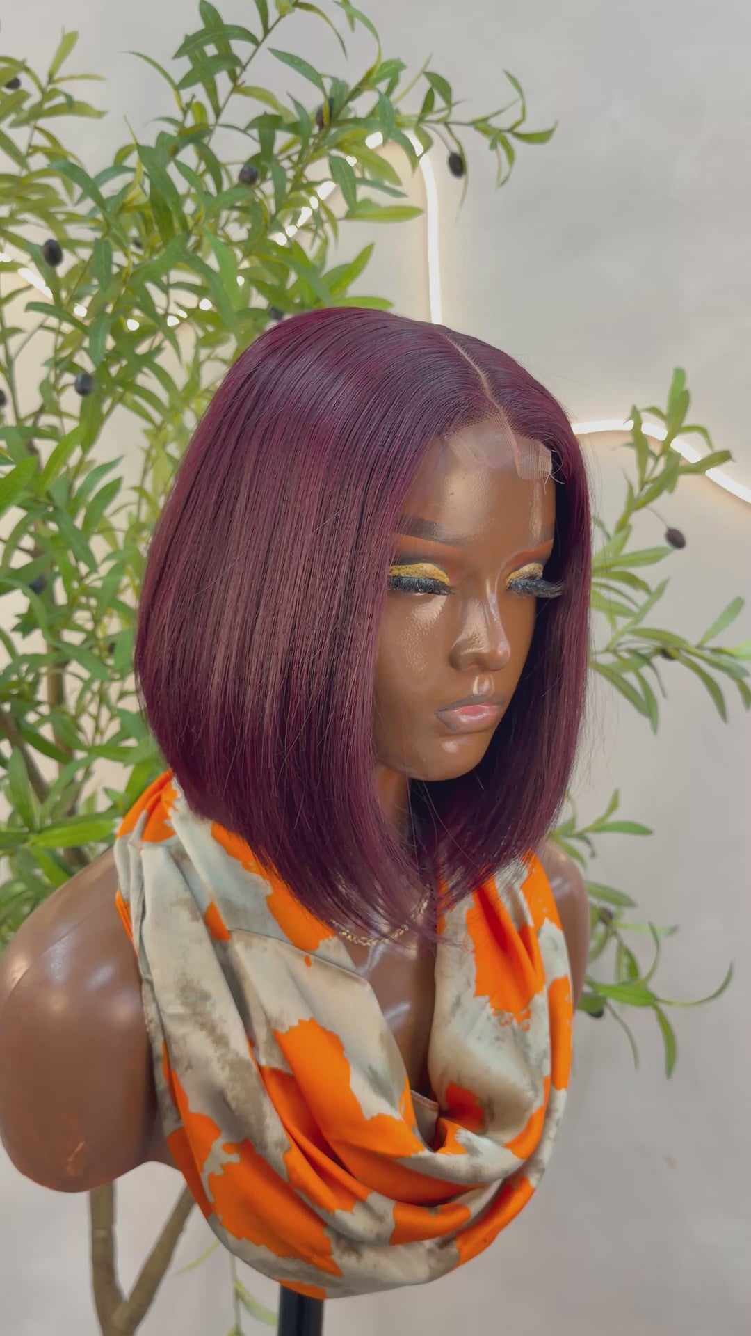 Luxury Human Hair Wig 2X6 10" - Bone Straight