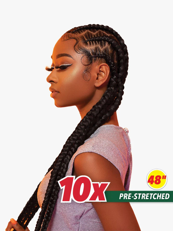 SENSATIONNEL 10X X-Pression Pre-Stretched Braiding Hair 48"