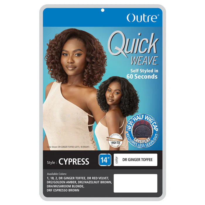 Outre Quick Weave Half Wig Cap - CYPRESS