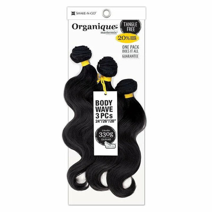 Shake - N - Go Organique Body Wave 3Pcs - Braids and Wigs