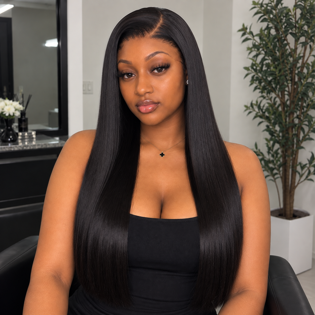Luxury Virgin Human Hair 5x5 Lace Closure 20" – Bone Straight