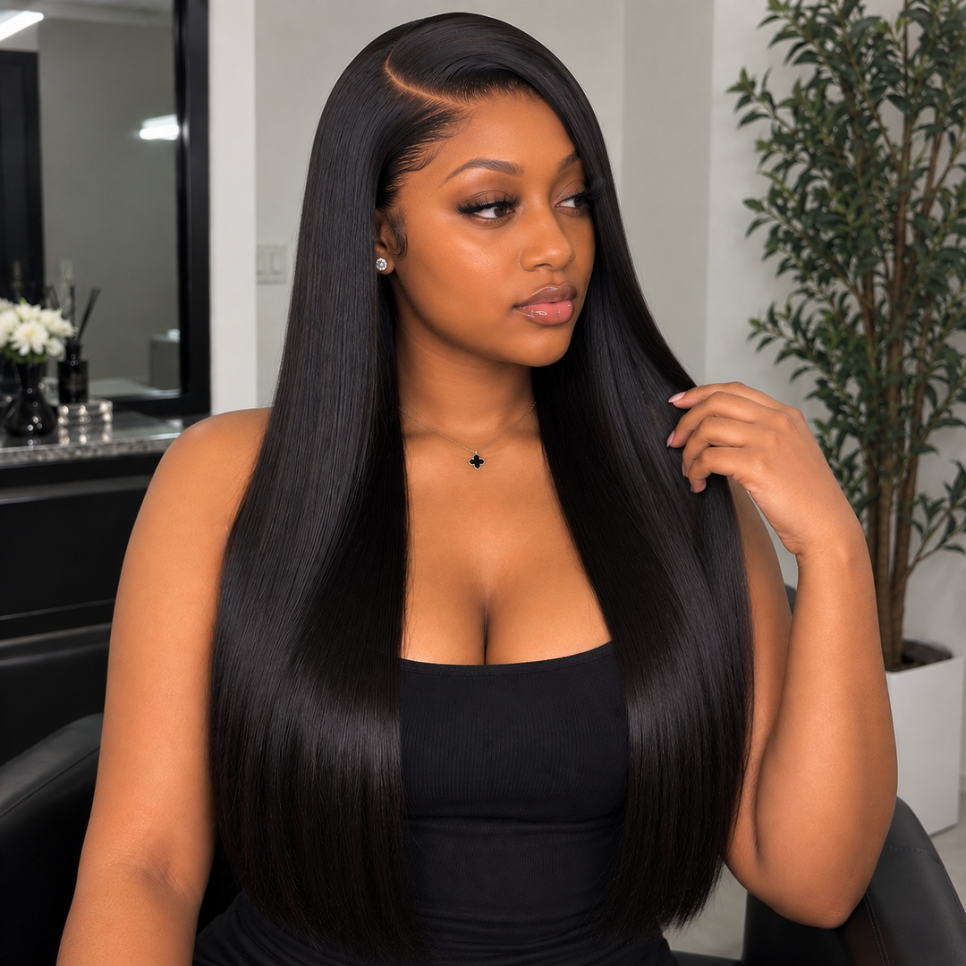 Luxury Virgin Human Hair 5x5 Lace Closure 20" – Bone Straight