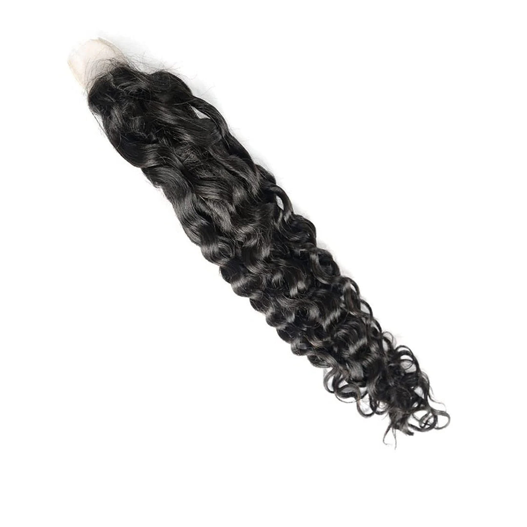 2X6 HD Lace Closure – 16”, 100% Virgin Human Hair – Natural Black - Braids and Wigs