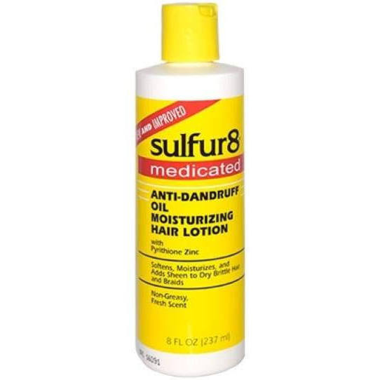 Sulfur8 Medicated Anti-Dandruff Moisturizing Hair Lotion -wigs