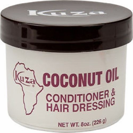 Kuza Coconut Oil Conditioner & Hair Dressing 4oz -wigs