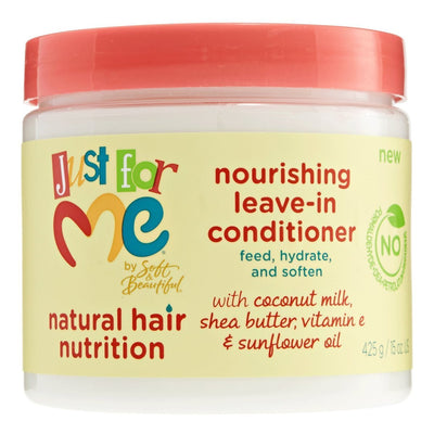 JUST FOR ME Natural Hair Nutrition Nourishing Leave-In Conditioner (16oz) -wigs