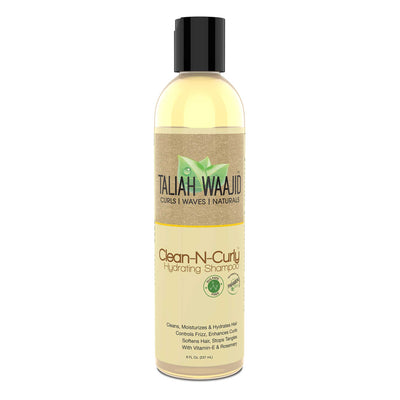 Taliah Waajid Clean-N-Curly Hydrating Shampoo 8oz -wigs