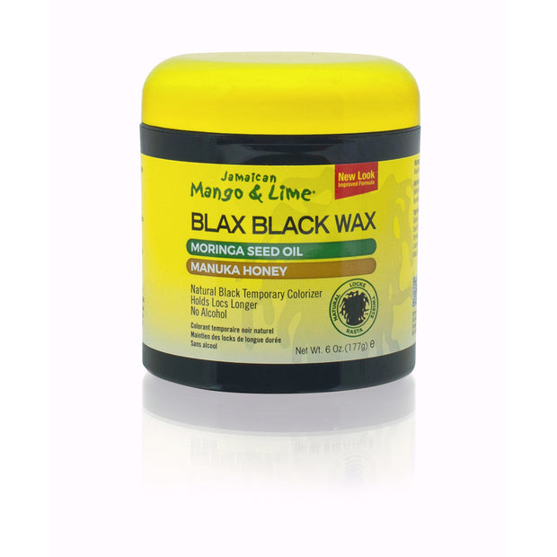 JAMAICAN MANGO & LIME BLAX BLACK WAX 6oz -wigs