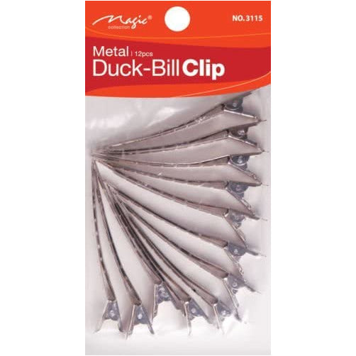 Magic Collection | Duck Bill Clips [12 pack] -wigs