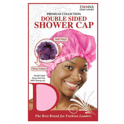 DONNA DOUBLE SIDED SHOWER CAP -wigs
