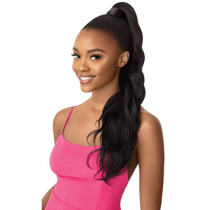 OUTRE PRETTY QUICK WRAP PONYTAIL LOOSE BODY 24" -wigs