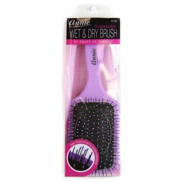 ANNIE RUBBERIZED WET & DRY BRUSH - #2750 -wigs