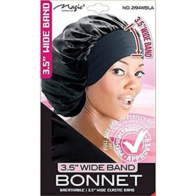 MAGIC COLLECTION 3.5" WIDE BAND BONNET -wigs