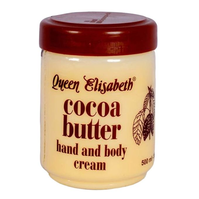 QUEEN ELISABETH COCOA BUTTER HAND AND BODY CREAM 16.9oz -wigs