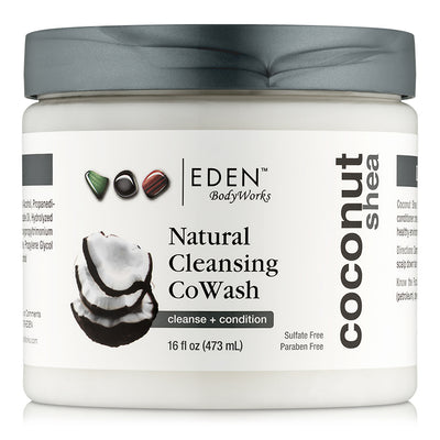 EDEN BODYWORKS COCONUT SHEA CLEANSING COWASH 16 OZ -wigs
