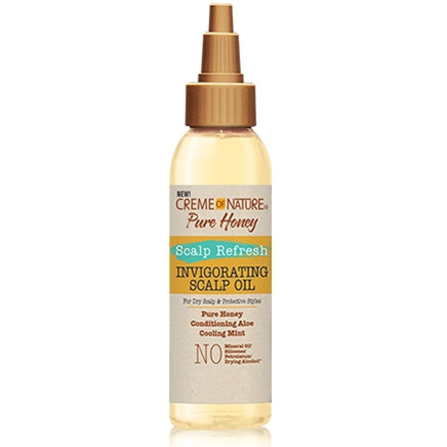 Creme of Nature Pure Honey Scalp Oil(4oz)