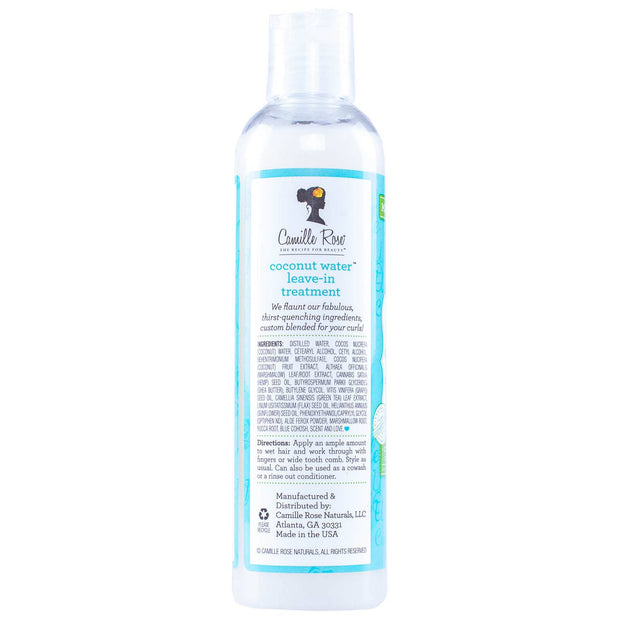 CAMILLE ROSE NATURALS COCONUT WATER LEAVE-IN TREATMENT 240ML -wigs