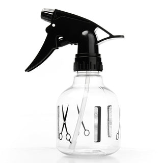 KIM & C Spray Bottle (Small) #Scissor & Comb Pattern -wigs