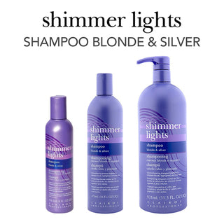 SHIMMER LIGHTS Shampoo Blonde & Silver -wigs