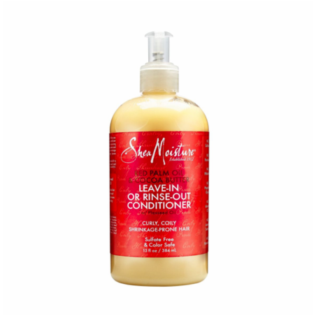 Shea Moisture Red Palm Oil & Cocoa Butter Leave-In or Rinse Out Conditioner 13 oz -wigs