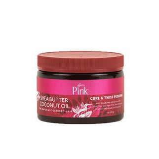 PINK Shea Butter Coconut Oil Curl & Twist Pudding (11oz) -wigs