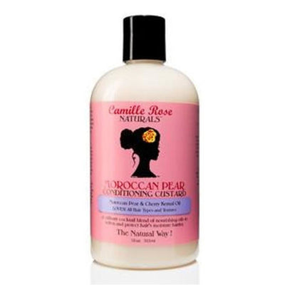 Camille Rose Naturals Moroccan Pear Conditioning Custard 12oz -wigs