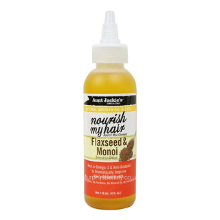 AUNT JACKIE'S Nourish My Hair Flaxeed&Monoi Growth Oil (4oz) -wigs