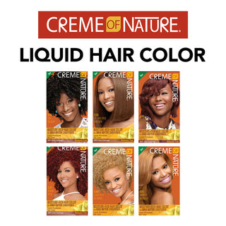 CREME OF NATURE Moisture Rich Hair Color Liquid -wigs